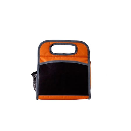 Favores Stylish Lunch Cooler Bag- Orange FA3010707
